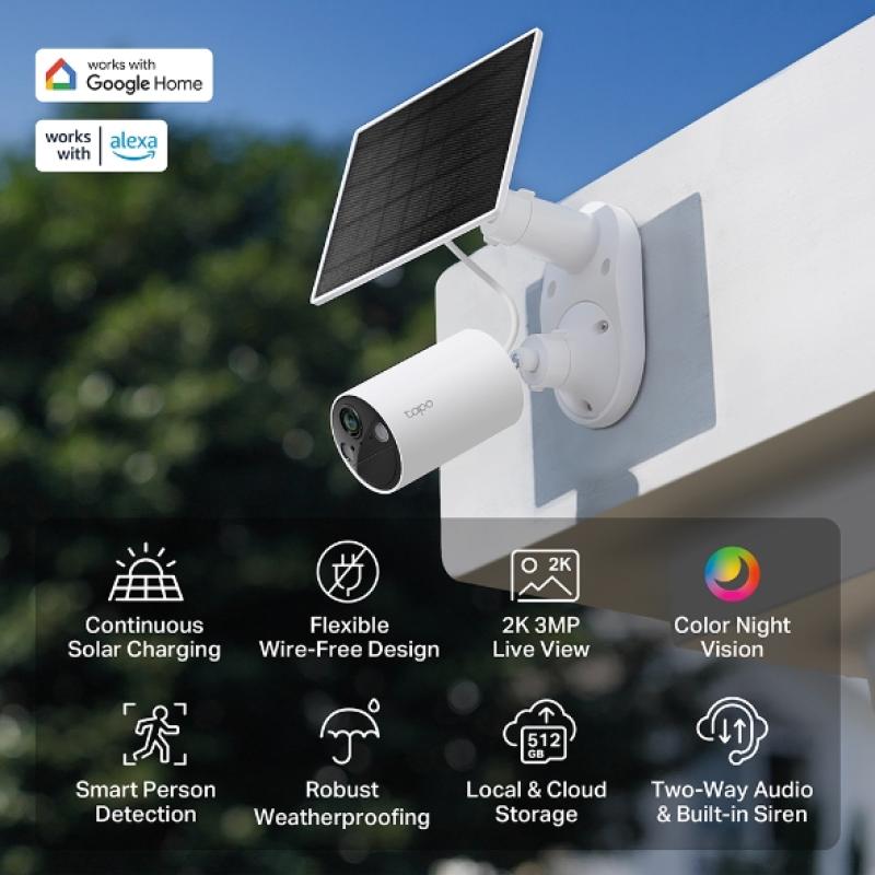 Tapo C410 KIT Güneş Enerjili Güvenlik Kamerası Kiti