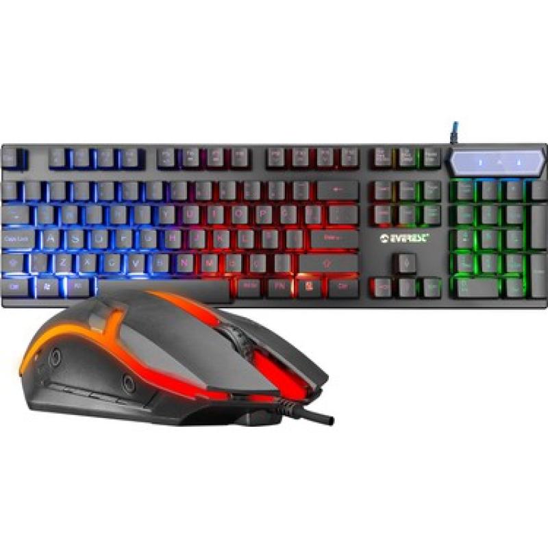 Everest KM-191 ENTRY Black USB KLAWYE MAUSE