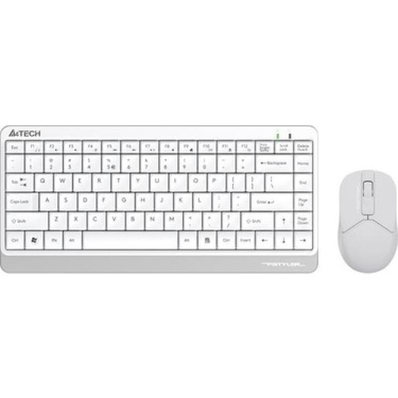 A4TECH FG1112 Q MINI KABLOSUZ KLAVYE MOUSE SET-BEYAZ