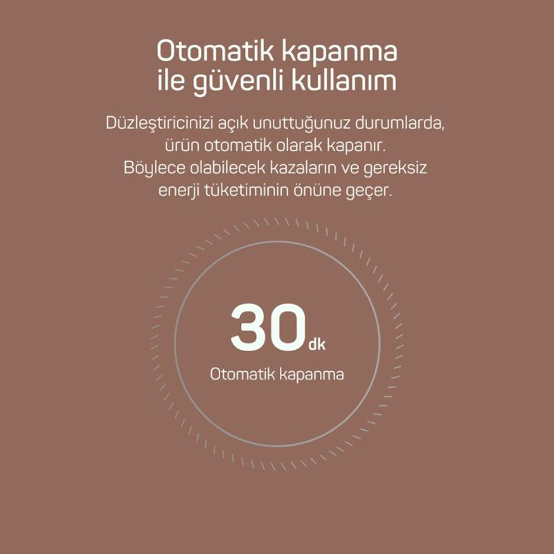 ARZUM AR5068 Superstar Touch Saç Düzleştirici Fırça