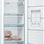 BOSCH GSN36VL30U-Seri 4- solo dikey dondurucu 186 x 60 cm Paslanmaz çelik - 7 Çekmece