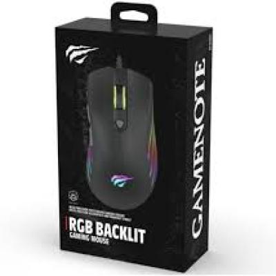 Gamenote MS1002 Kablolu Rgb Optik Oyuncu Mouse Siyah