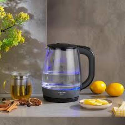 Schafer Klar Elektrikli Su Isıtıcı (Kettle)-Siyah