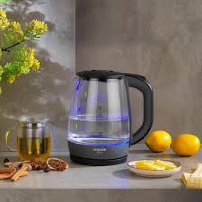 Schafer Klar Elektrikli Su Isıtıcı (Kettle)-Siyah