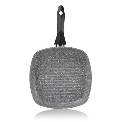 Schafer Cory 28Cm Yanmaz Yapışmaz Kare Grill Tava