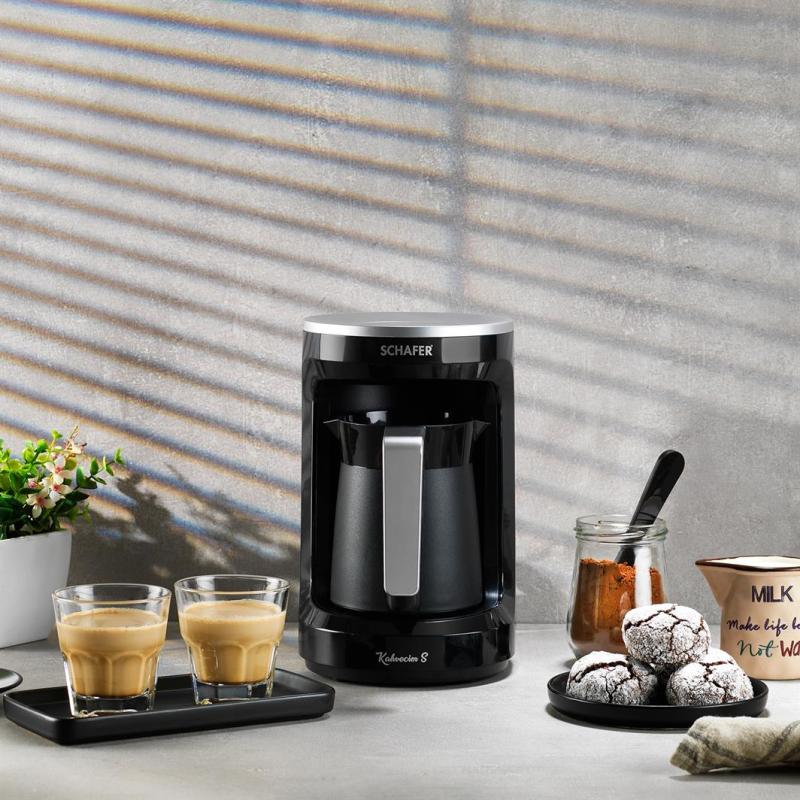 Schafer Coffee Point Türk Kahve Makinesi-Siyah