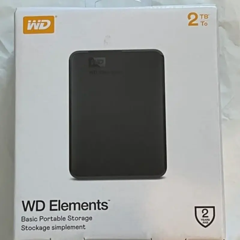 WD Elements 2TB USB 3.0 2.5" Taşınabilir Disk