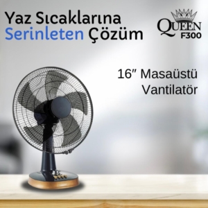 16'' QUEEN F400 MASA VANTILATORU